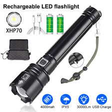 30000lm led flashlight for sale  HAYES