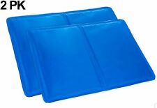 2 X Magic Cool Cooling Gel Pad Pillow Cooling Mat Laptop Cushion Yoga Pet Bed UK for sale  NEWPORT