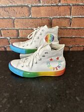 Converse pride rainbow for sale  NORTHAMPTON