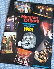 Monsters rock 1984 for sale  RADSTOCK