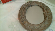 oval cherry wood mirror for sale  Greenbrier