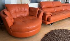 leather armchair couch for sale  SOUTHEND-ON-SEA