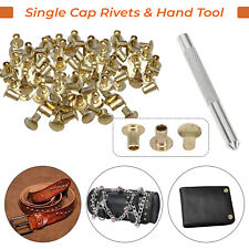 Single cap rivets for sale  Shipping to Ireland
