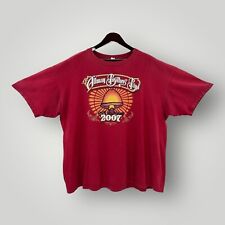 Camiseta Allman Brothers Band Summer Tour 2007 vermelha tamanho adulto 2XL desgastada comprar usado  Enviando para Brazil