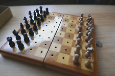 Reise schachspiel holz gebraucht kaufen  Berlin