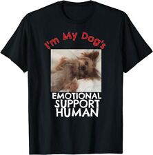 Usado, Camiseta Yorkie Dog Owner presente apoio emocional humano engraçado Yorkshire comprar usado  Enviando para Brazil