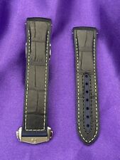 Omega OEM 22mm pulseira de borracha azul com fecho de implantação, estojo de viagem e ferramentas comprar usado  Enviando para Brazil