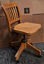 swivel chair office oak for sale  Colorado Springs