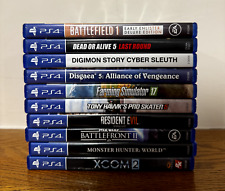 Lote de 10 jogos para Sony PlayStation 4 PS4 Dead or Alive Disgaea Resident Evil comprar usado  Enviando para Brazil