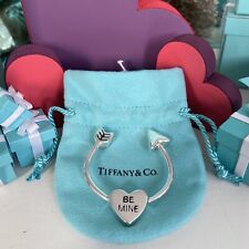 Tiffany&Co. Chaveiro coração doce BE MINE prata esterlina flecha casamento, usado comprar usado  Enviando para Brazil