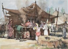 Aquarelle henri miloch d'occasion  Lorient