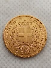 moneta 20 lire oro usato  Italia