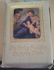 The Holy Family Catholic Bible, 1958 Vintage, Oversize 8.5"x 12" x3" for sale  Shipping to South Africa