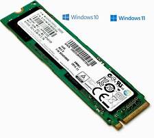 M.2 NVMe SSD 128GB 256GB 512GB Single Notch with Windows Installed 10 / 11, used for sale  Shipping to South Africa