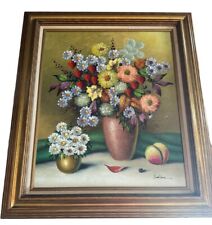 Antique canvas oil for sale  Niles