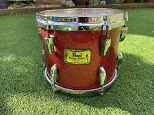 Pearl Masters Studio Birch Tom 10” X 8” Red Glitter Sparkle Lacquer - Ex Con, used for sale  Shipping to South Africa