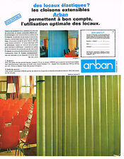 1965 advertising arban d'occasion  Expédié en Belgium