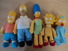 Usado, Bonecas de borracha de pelúcia vintage The Simpsons família Marge Bart Maggie Lisa Homer 1990 comprar usado  Enviando para Brazil