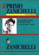 Primo zanichelli. vocabolario usato  Italia