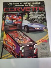 Flyer bally corvette for sale  Mount Vernon