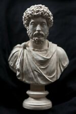 Estatua de busto de Marco Aurelio - alta calidad, detalle filosofía estoica, meditaciones segunda mano  Embacar hacia Mexico