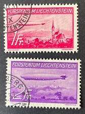 Liechtenstein 1936 zeppelin d'occasion  Nancy-