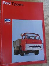 Ford tippers brochure for sale  KINGS LANGLEY
