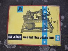 Staba ddr metallbaukasten gebraucht kaufen  Triptis