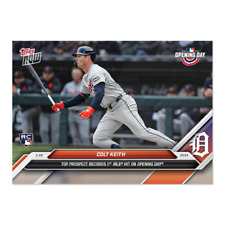 2024 MLB Topps NOW #10 COLT KEITH 1ST HIT DETROIT TIGERS ROOKIE RC  PS PR:3214 for sale  Shipping to South Africa