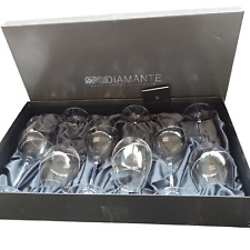 Diamanté glassware crystal for sale  WELLINGBOROUGH