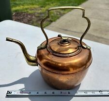 antique brass tea kettle for sale  Columbus