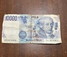 Banconota rara 10000 usato  Marsala