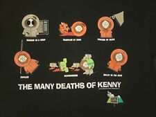 Camiseta de colección unisex negra Gildan años 90 South Park The Many Deaths of Kenny segunda mano  Embacar hacia Argentina