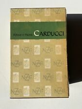 Carducci poesie prose usato  Italia