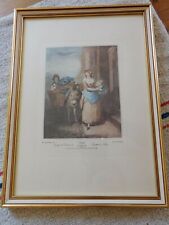 Gravure ancienne anglaise d'occasion  Ussac