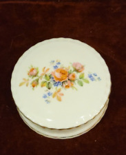 Royal Albert England Lidded Round Trinket Box MOSS ROSE FREE SHIPPING for sale  Shipping to South Africa