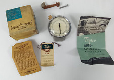 Kit completo de barómetro altímetro automático Taylor vintage con caja años 50 segunda mano  Embacar hacia Argentina