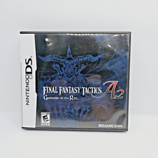 Final Fantasy Tactics A2 Grimoir Of The Rift Nintendo DS EN CAJA Probado Funcionando segunda mano  Embacar hacia Argentina