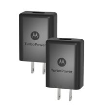 Carregadores Motorola TurboPower 15+ QC3.0 para Z2 Force/Z2 Play/X4/G5S (pacote com 2) comprar usado  Enviando para Brazil