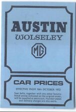 Austin wolseley price for sale  BATLEY