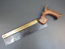 brass backed tenon saw for sale  Shipping to Ireland