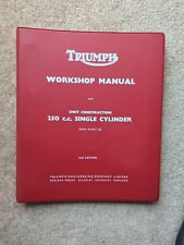 Triumph workshop manual for sale  MAIDENHEAD