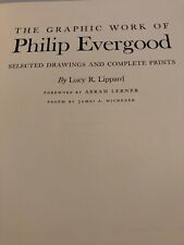 Philip Evergood: Dibujos Gráficos Seleccionados Litografía Original Firmada a Mano segunda mano  Embacar hacia Argentina