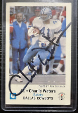 Charlie waters signed for sale  Palm Harbor
