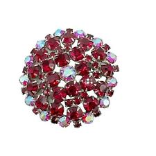 Brooch vintage red for sale  Shipping to Ireland