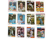 Used, 1974 Topps 12 Card Lot Wilbur Wood Ex-Nm See Pics for Players for sale  Shipping to South Africa
