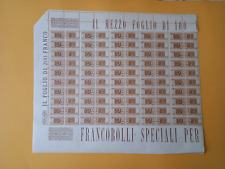 Blocco francobolli pacchi usato  Arezzo