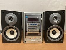 Aiwa Micro Mini Hi-Fi Compact Disc Bookshelf Stereo System with Speakers XR-M150 for sale  Shipping to South Africa