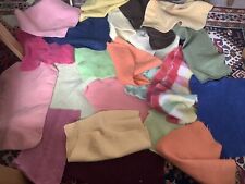 Wool fabric multicoloured for sale  HUDDERSFIELD