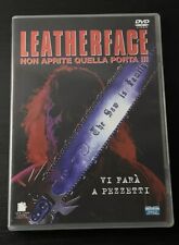 Leatherface non aprite usato  Italia